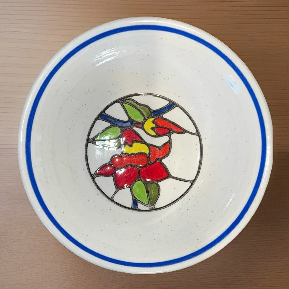 Metlox Poppy Trail Set Of‎ 6 Bowls 777 California Vintage